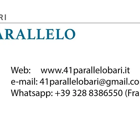 41 Parallelo - Comfort Барі